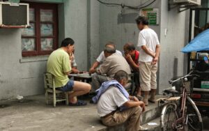 You can learn a lot of Chinese by playing Mahjong with native speakers.