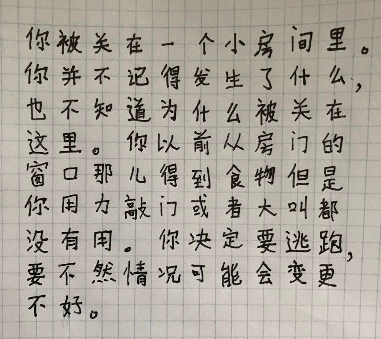 chinese written essay