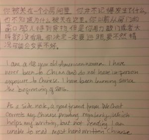 chinese essays for beginners