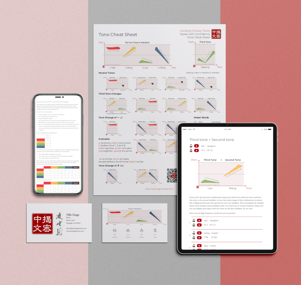 Hacking Chinese Tones: Speaking with Confidence